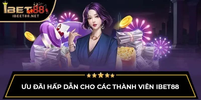 trang chủ 60 Ưu đãi hấp dẫn cho các thành viên iBet88